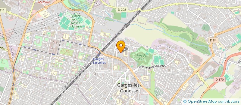 localisation de l'entreprise MONSIEUR RAFAN DABO à GARGES-LES-GONESSE