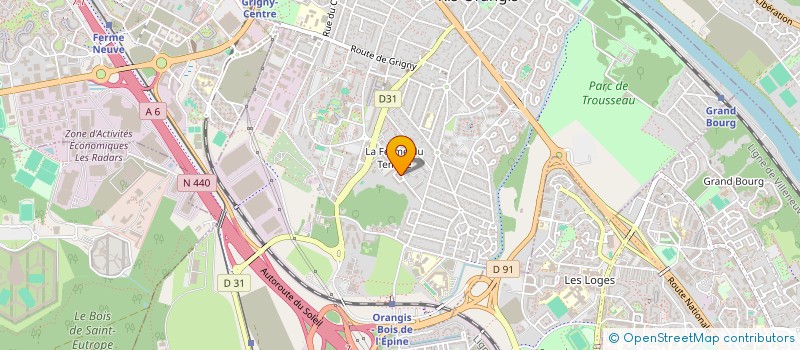 localisation de l'entreprise MONSIEUR RAFANE AHAMADA à AULNAY-SOUS-BOIS