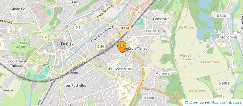 localisation de l'entreprise MONSIEUR RAFAQUAT MOHAMMAD à DREUX
