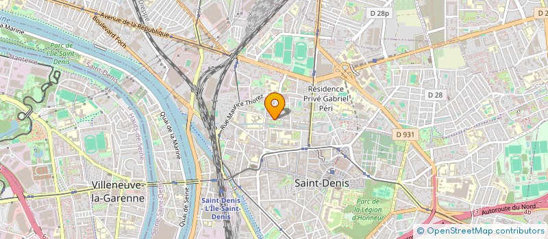 localisation de l'entreprise MONSIEUR RAFAT ABOUSHADY à SAINT-DENIS