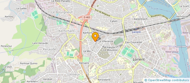 localisation de l'entreprise MONSIEUR RAFECAS TOSQUELAS à LORIENT