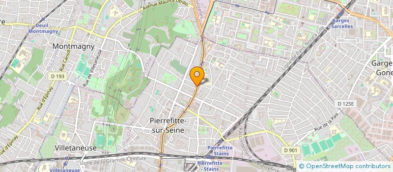 localisation de l'entreprise MONSIEUR RAFEH AHMADZAI à PIERREFITTE-SUR-SEINE