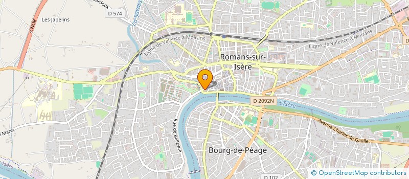 localisation de l'entreprise MONSIEUR RAFEK SAHI  ROMANS-SUR-ISERE