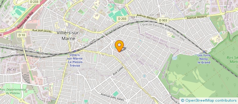 localisation de l'entreprise MONSIEUR RAFENOMANANA PASCAL  VILLIERS-SUR-MARNE