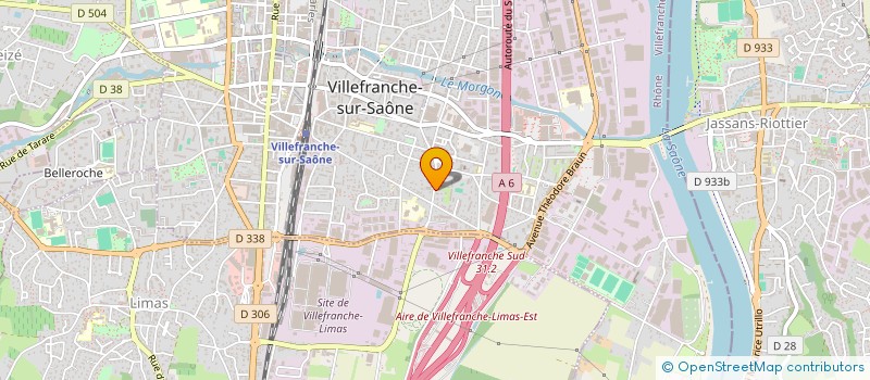 localisation de l'entreprise MONSIEUR RAFET OZSOY à VILLEFRANCHE-SUR-SAONE