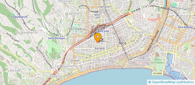 localisation de l'entreprise MONSIEUR RAFFAEL-MARTIN HINZ à NICE