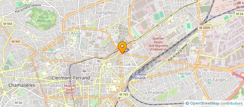 localisation de l'entreprise MONSIEUR RAFFAELE ASTUTO  CLERMONT-FERRAND