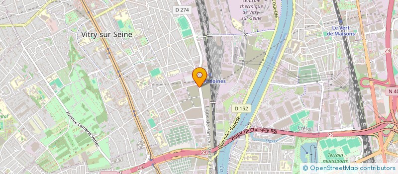 localisation de l'entreprise MONSIEUR RAFFAELE FIORE à VITRY-SUR-SEINE
