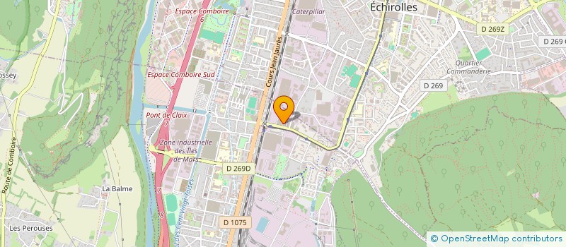 localisation de l'entreprise MONSIEUR RAFFAELE IODICE  LE PONT-DE-CLAIX