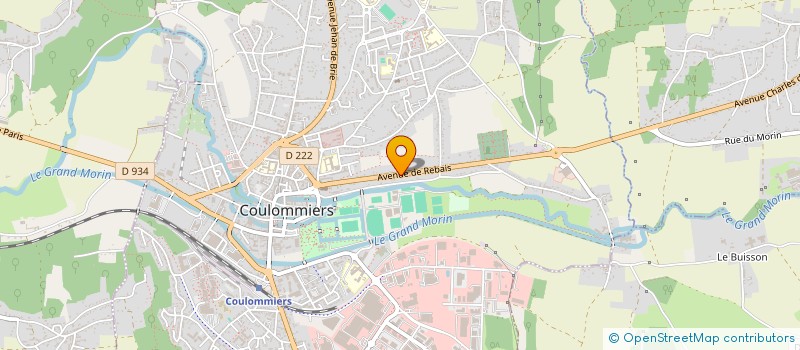 localisation de l'entreprise MONSIEUR RAFFAELE LE MAB à COULOMMIERS