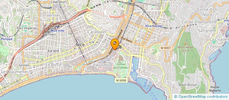 localisation de l'entreprise MONSIEUR RAFFAELE PAGANO à NICE