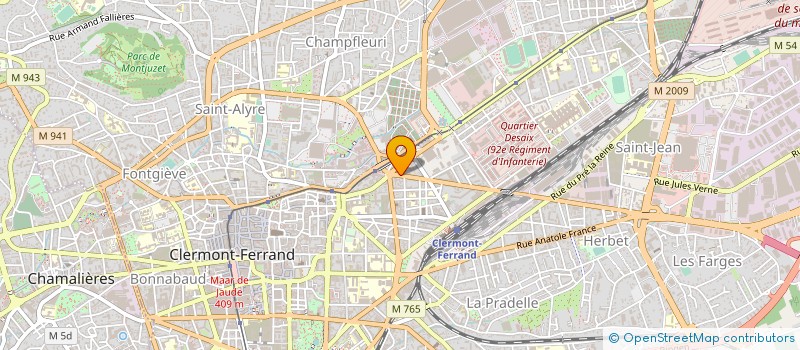 localisation de l'entreprise MONSIEUR RAFFAELE RUSSO à CLERMONT-FERRAND