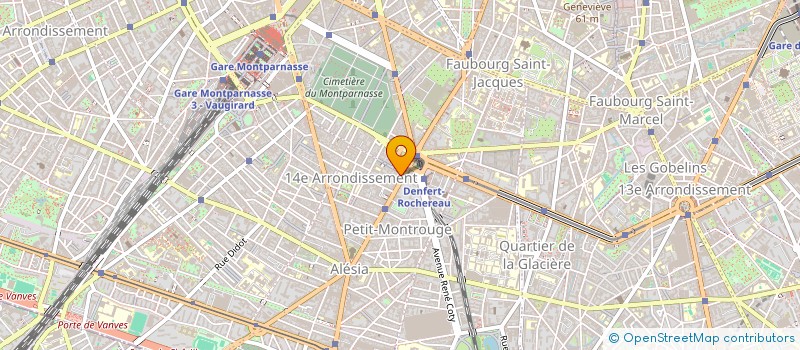 localisation de l'entreprise MONSIEUR RAFFAELLO FERONE  PARIS