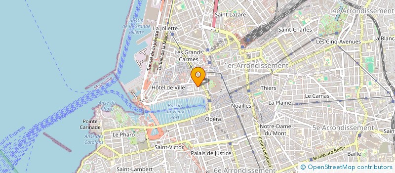 localisation de l'entreprise MONSIEUR RAFFI BADOYAN  MARSEILLE