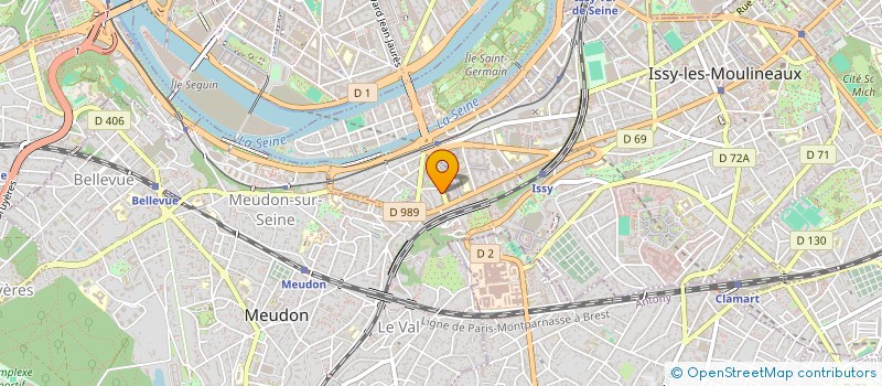 localisation de l'entreprise MONSIEUR RAFFIK ZERROUGUI à ISSY-LES-MOULINEAUX