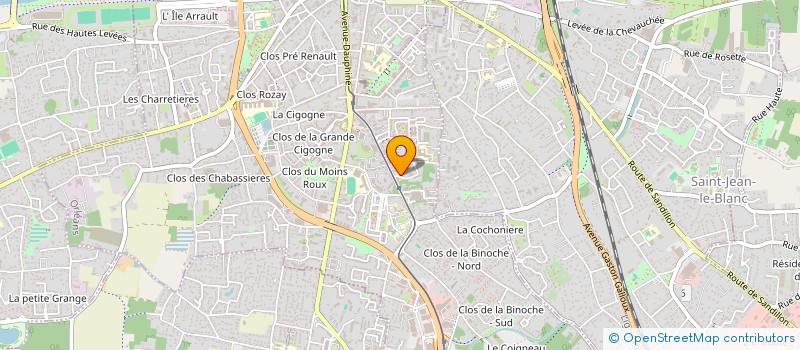 localisation de l'entreprise MONSIEUR RAFI BALLAS à ORLEANS