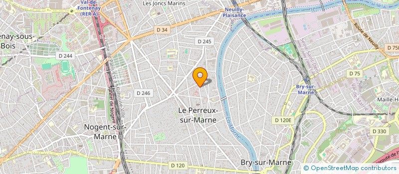 localisation de l'entreprise MONSIEUR RAFI CILIAN  LE PERREUX-SUR-MARNE