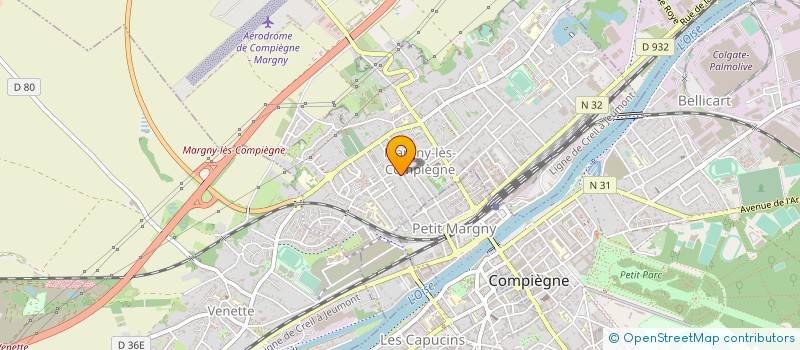 localisation de l'entreprise MONSIEUR RAFI DAHAN à MARGNY-LES-COMPIEGNE
