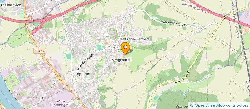 localisation de l'entreprise MONSIEUR RAFIA-EDDINE DAHMANI  GENAY