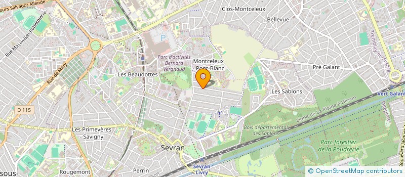 localisation de l'entreprise MONSIEUR RAFIAA NEMRI à SEVRAN