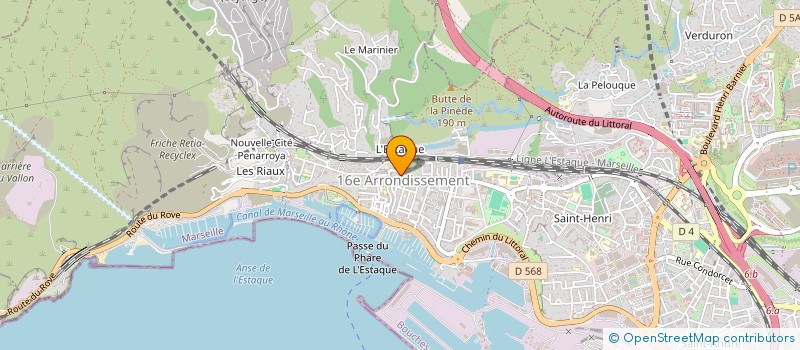 localisation de l'entreprise MONSIEUR RAFID BENREZKALLAH à MARSEILLE