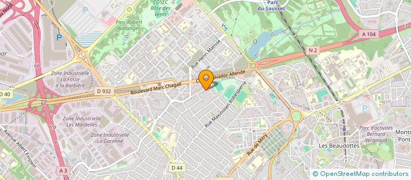 localisation de l'entreprise MONSIEUR RAFIK AARAB à AULNAY-SOUS-BOIS