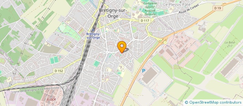 localisation de l'entreprise MONSIEUR RAFIK ADJOUADI à BRETIGNY-SUR-ORGE