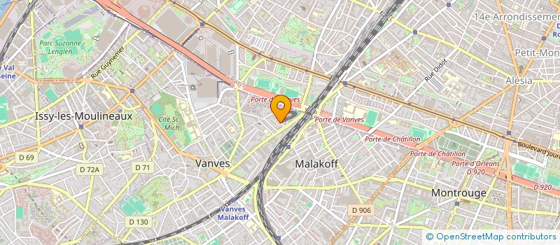 localisation de l'entreprise MONSIEUR RAFIK AIT-OUARET à VANVES