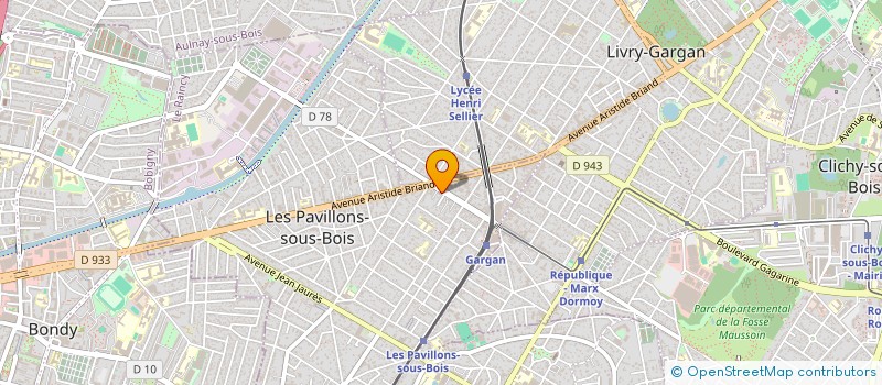 localisation de l'entreprise MONSIEUR RAFIK ALILI  LES PAVILLONS-SOUS-BOIS