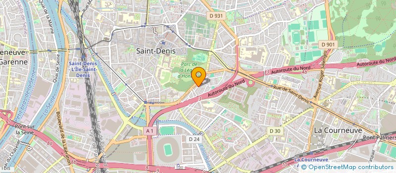 localisation de l'entreprise MONSIEUR RAFIK AZIZI à SAINT-DENIS