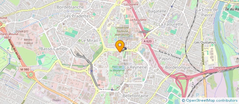 localisation de l'entreprise MONSIEUR RAFIK BARGHOUT  TOULOUSE