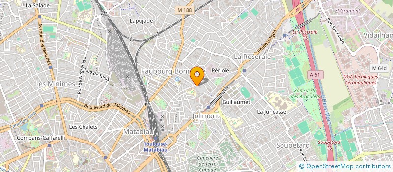 localisation de l'entreprise MONSIEUR RAFIK BAYADA à TOULOUSE