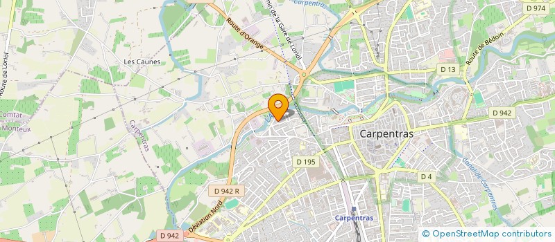 localisation de l'entreprise MONSIEUR RAFIK BEKAL à CARPENTRAS