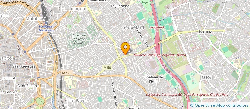 localisation de l'entreprise MONSIEUR RAFIK BELMEHDI à TOULOUSE