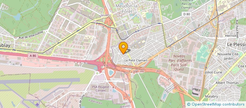localisation de l'entreprise MONSIEUR RAFIK BEN AMMAR à CLAMART