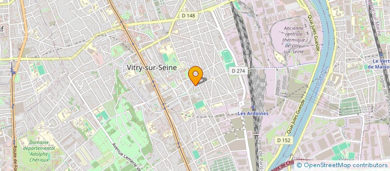 localisation de l'entreprise MONSIEUR RAFIK BENCELLA à VITRY-SUR-SEINE