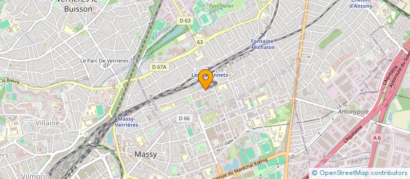 localisation de l'entreprise MONSIEUR RAFIK BENZIADA à ANTONY