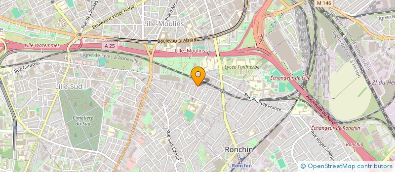 localisation de l'entreprise MONSIEUR RAFIK BESLINE à LILLE