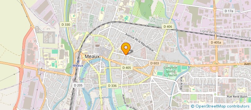 localisation de l'entreprise MONSIEUR RAFIK BOUDA  MEAUX