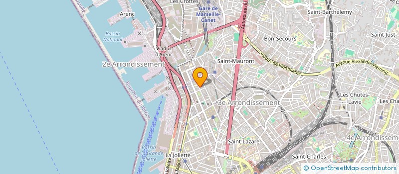 localisation de l'entreprise MONSIEUR RAFIK BOUSDIRA à MARSEILLE