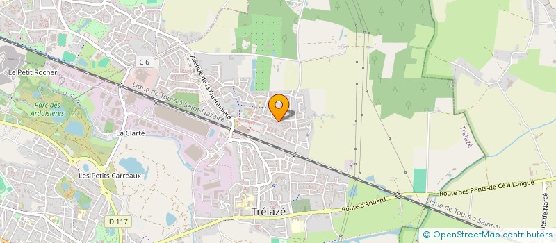 localisation de l'entreprise MONSIEUR RAFIK BOUTREA  TRELAZE