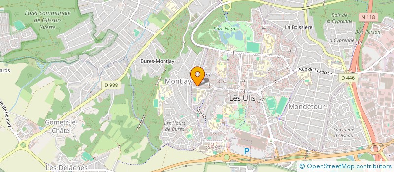 localisation de l'entreprise MONSIEUR RAFIK CHIKRI à LES ULIS