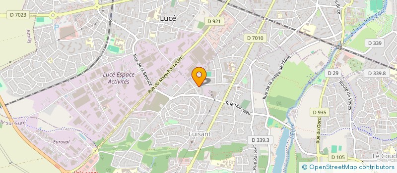 localisation de l'entreprise MONSIEUR RAFIK CHOUROU à LUISANT