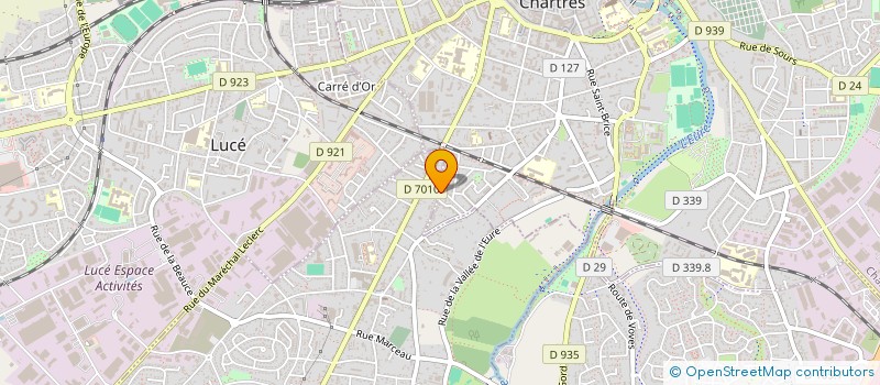 localisation de l'entreprise MONSIEUR RAFIK DERRADJI à CHARTRES