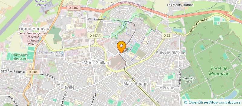 localisation de l'entreprise MONSIEUR RAFIK DERRIDJ à LE HAVRE