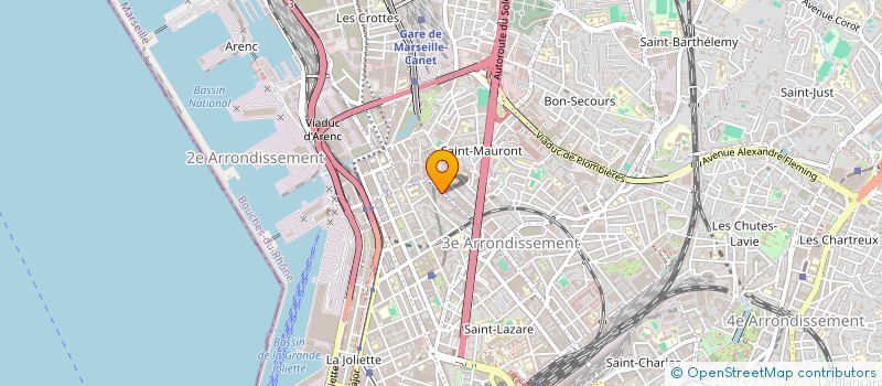 localisation de l'entreprise MONSIEUR RAFIK DRALI à MARSEILLE