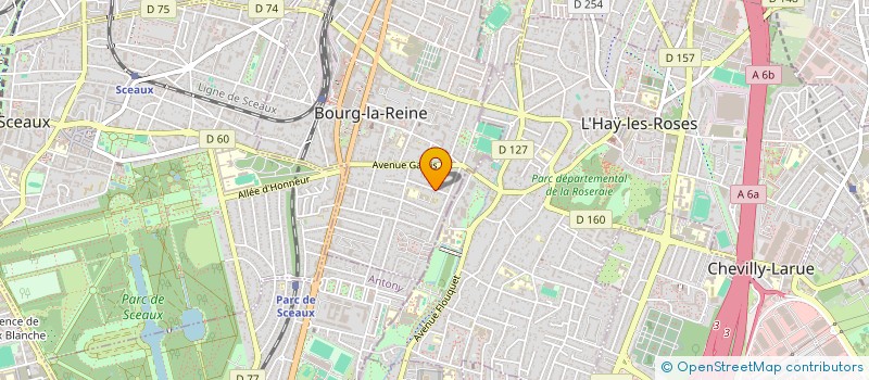 localisation de l'entreprise MONSIEUR RAFIK GORANI  BOURG-LA-REINE