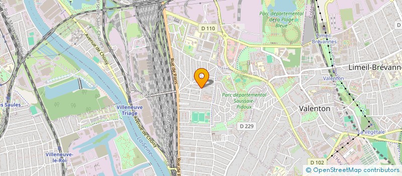 localisation de l'entreprise MONSIEUR RAFIK GORARI  VILLENEUVE-SAINT-GEORGES