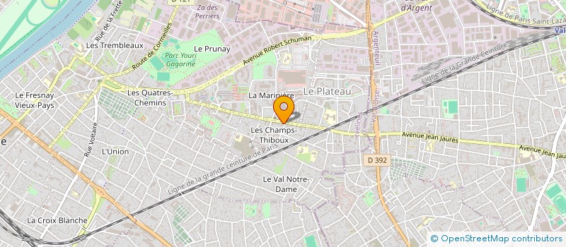 localisation de l'entreprise MONSIEUR RAFIK HAIDAR  SARTROUVILLE