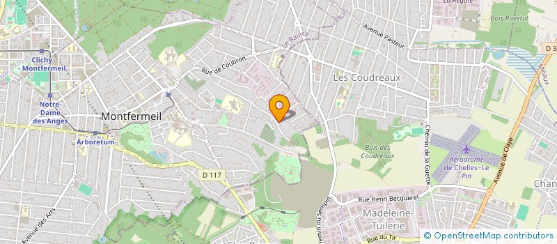 localisation de l'entreprise MONSIEUR RAFIK HAMMA  MONTFERMEIL